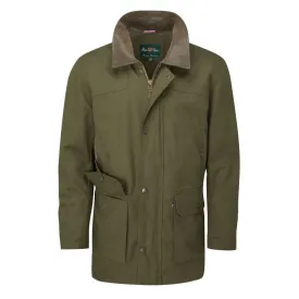 Alan Paine Kexby Mens Lightweight Waterproof Coat - Olive