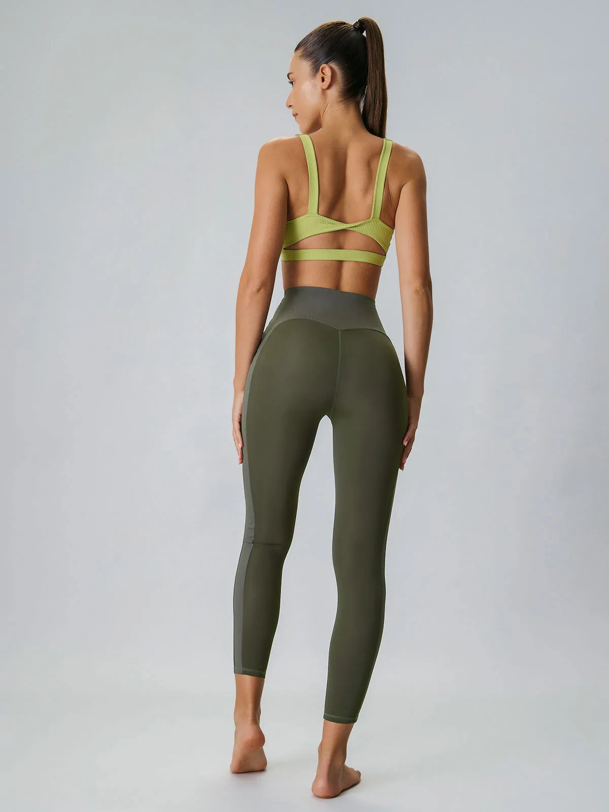 Army Green Leggings 25”