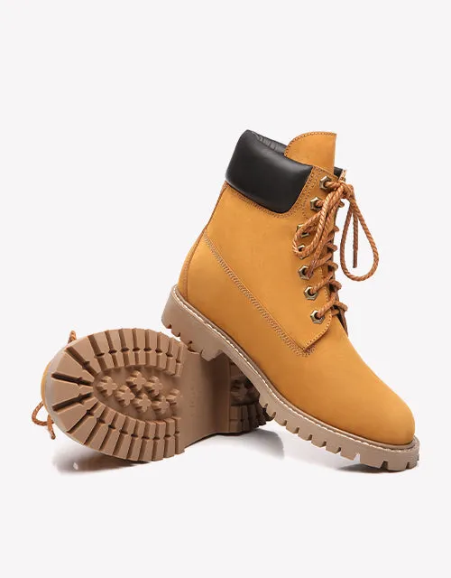 Australian Shepherd UGG Martens Boots Women Leather Noah