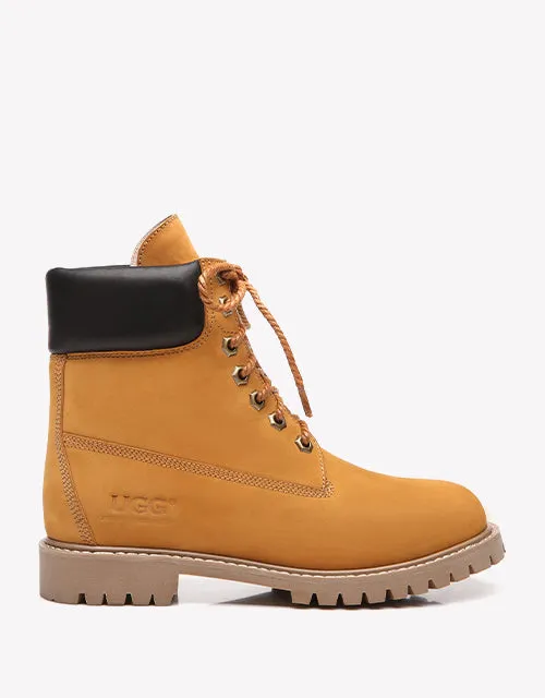 Australian Shepherd UGG Martens Boots Women Leather Noah
