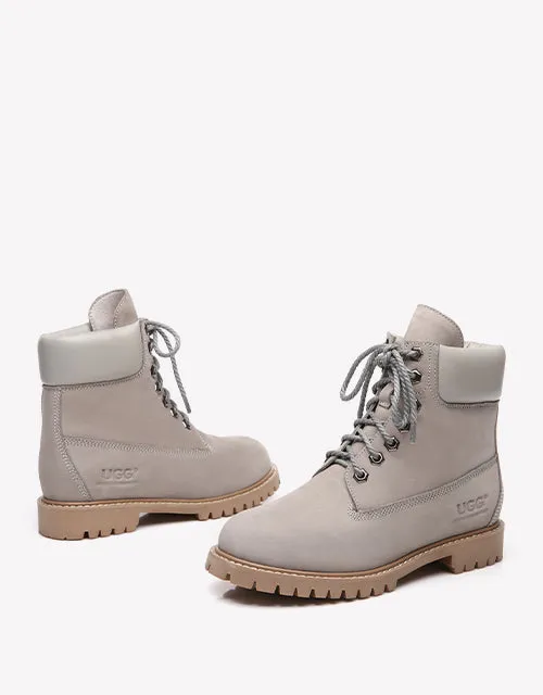 Australian Shepherd UGG Martens Boots Women Leather Noah