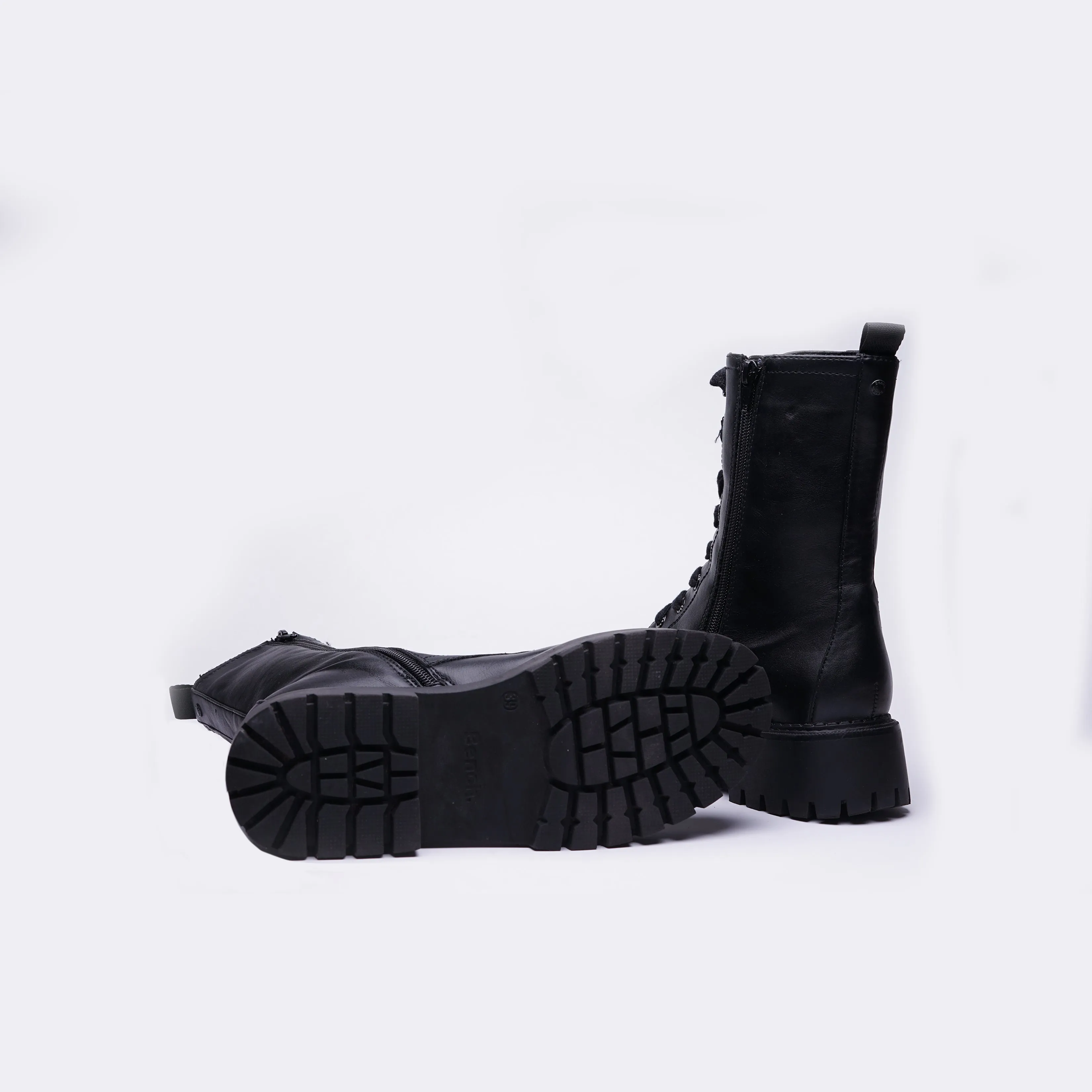 Bench Ankle Zipper laces Boot