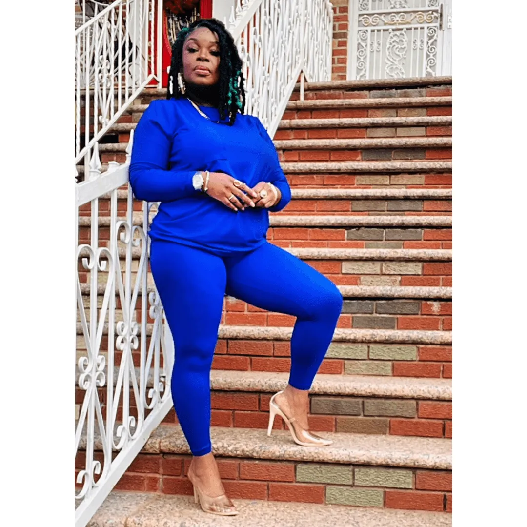 Butter Soft Pocket T Legging Set (4 Colors)- Curvy Available