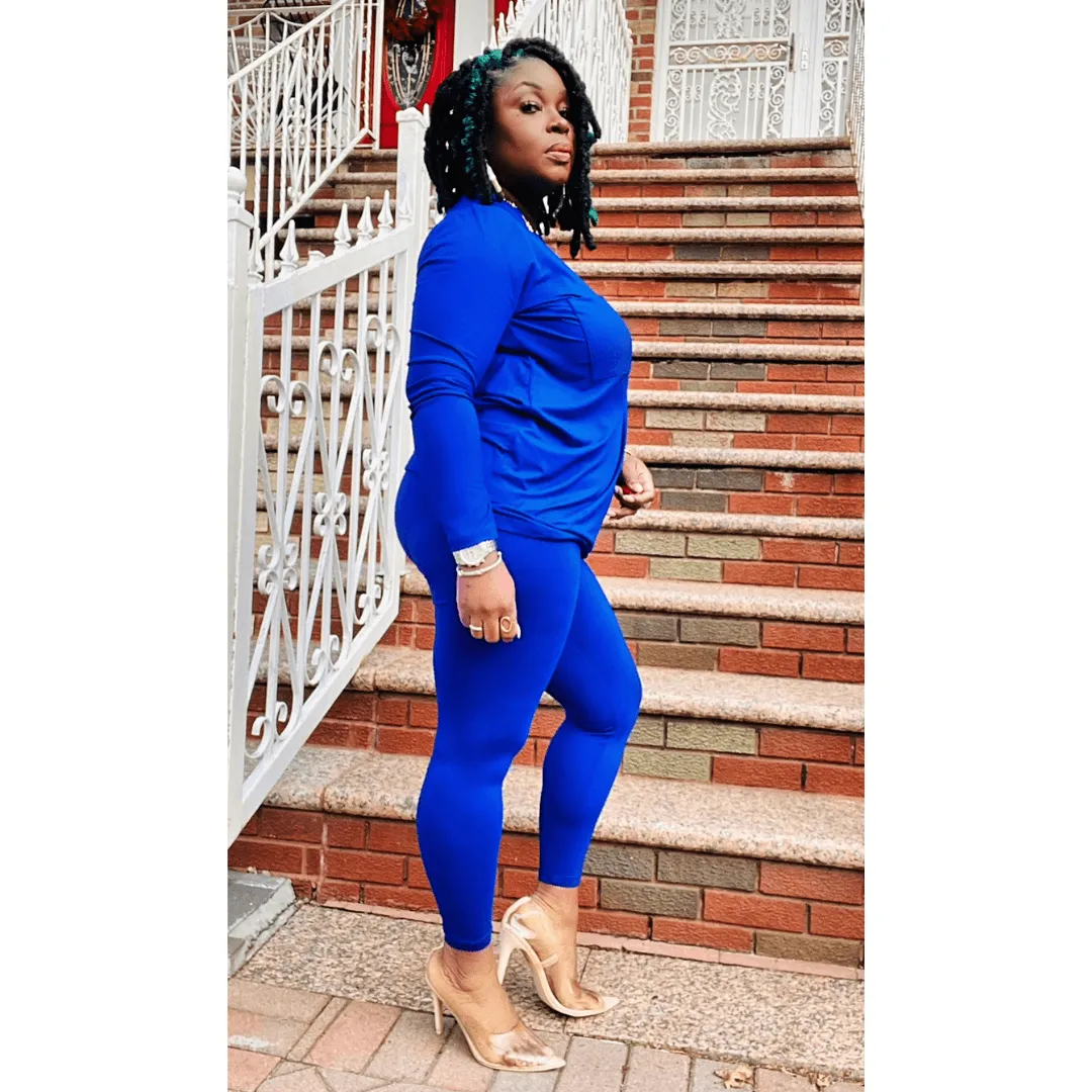 Butter Soft Pocket T Legging Set (4 Colors)- Curvy Available