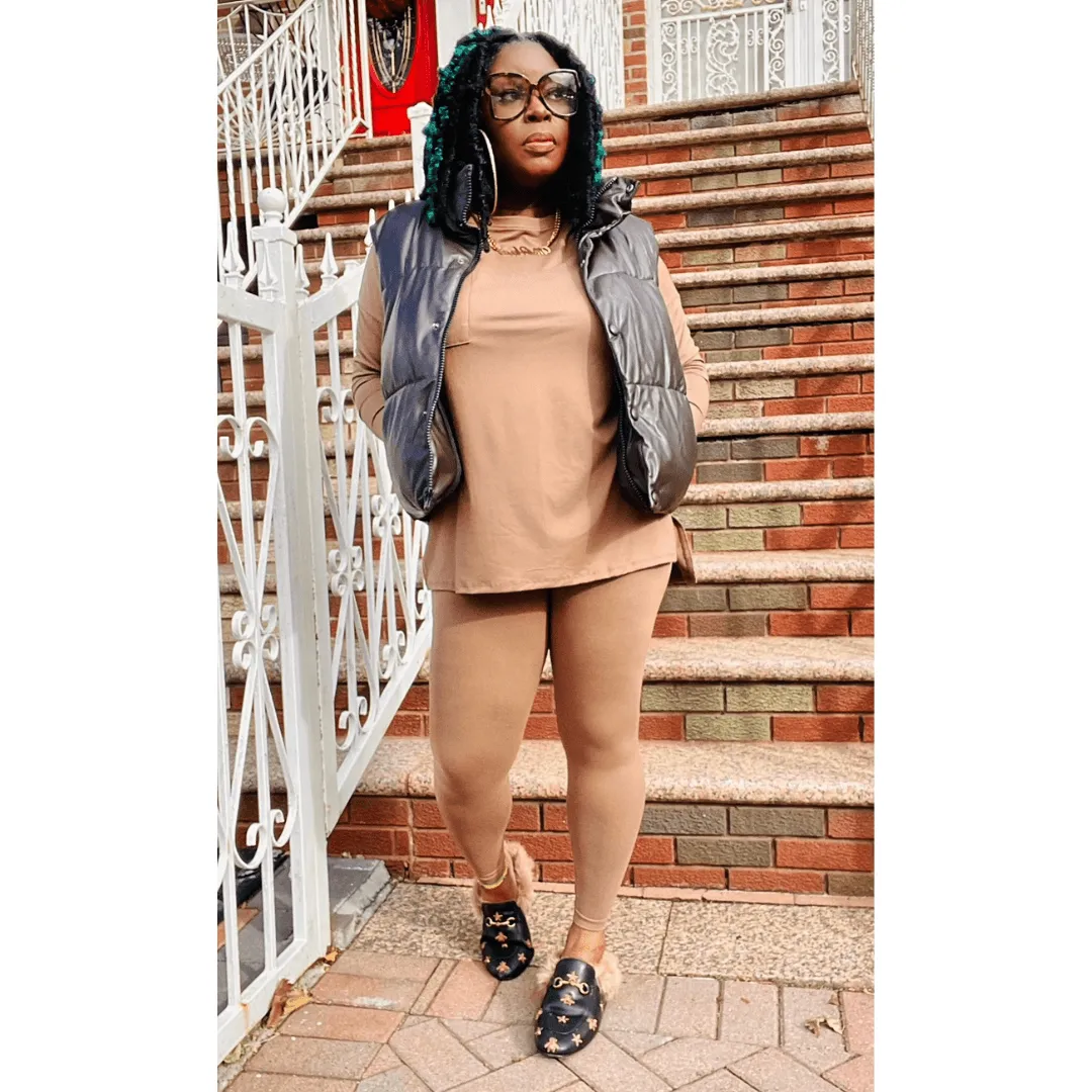 Butter Soft Pocket T Legging Set (4 Colors)- Curvy Available