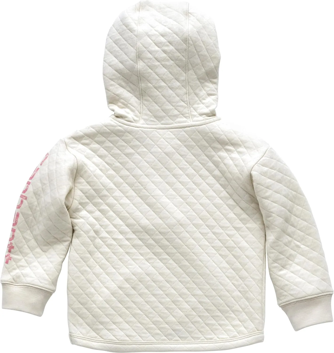 Carhartt Kid's CA7106 Long-Sleeve Quilted Jersey Half-Zip Sweatshirt - Girls