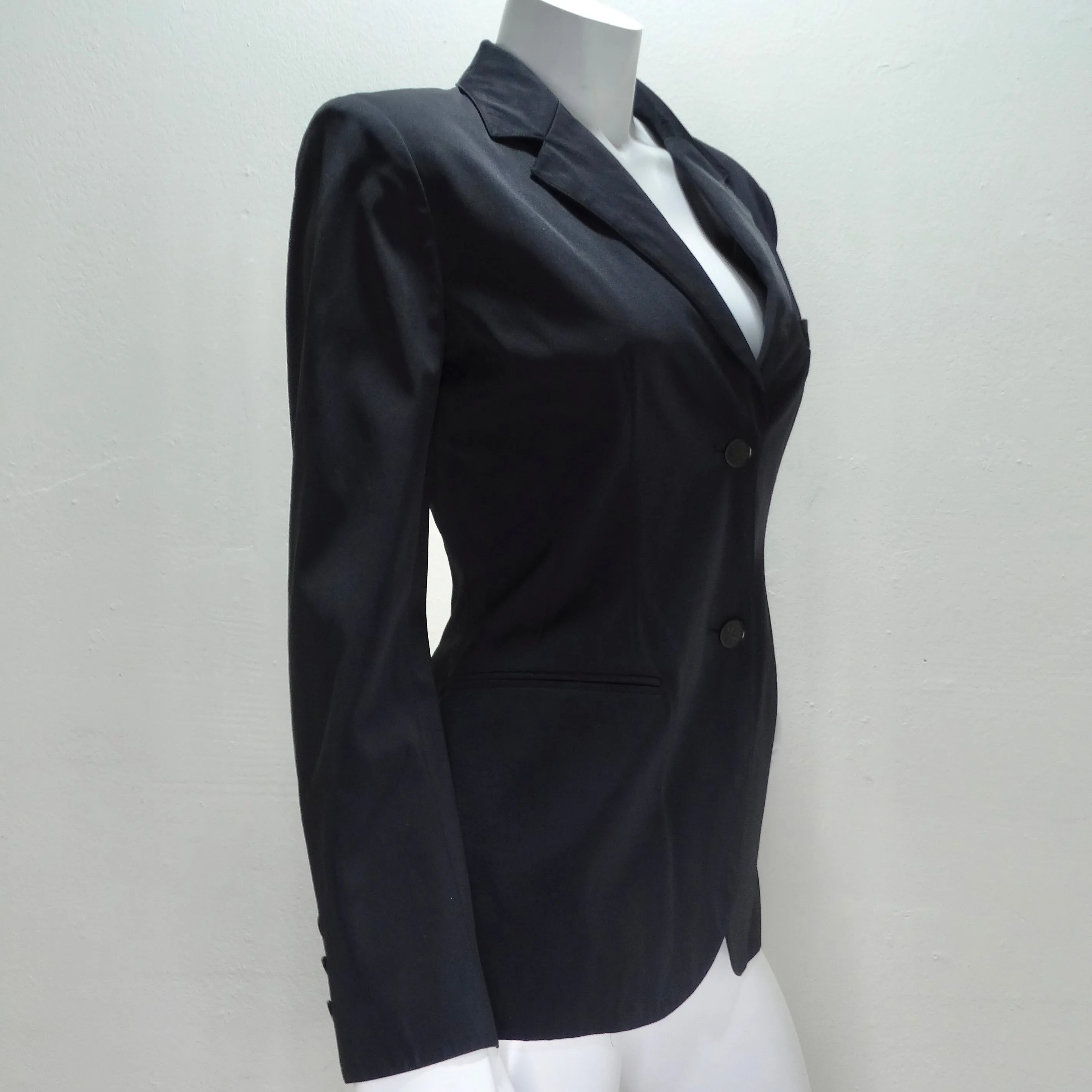 Chanel 1998 Black Blazer