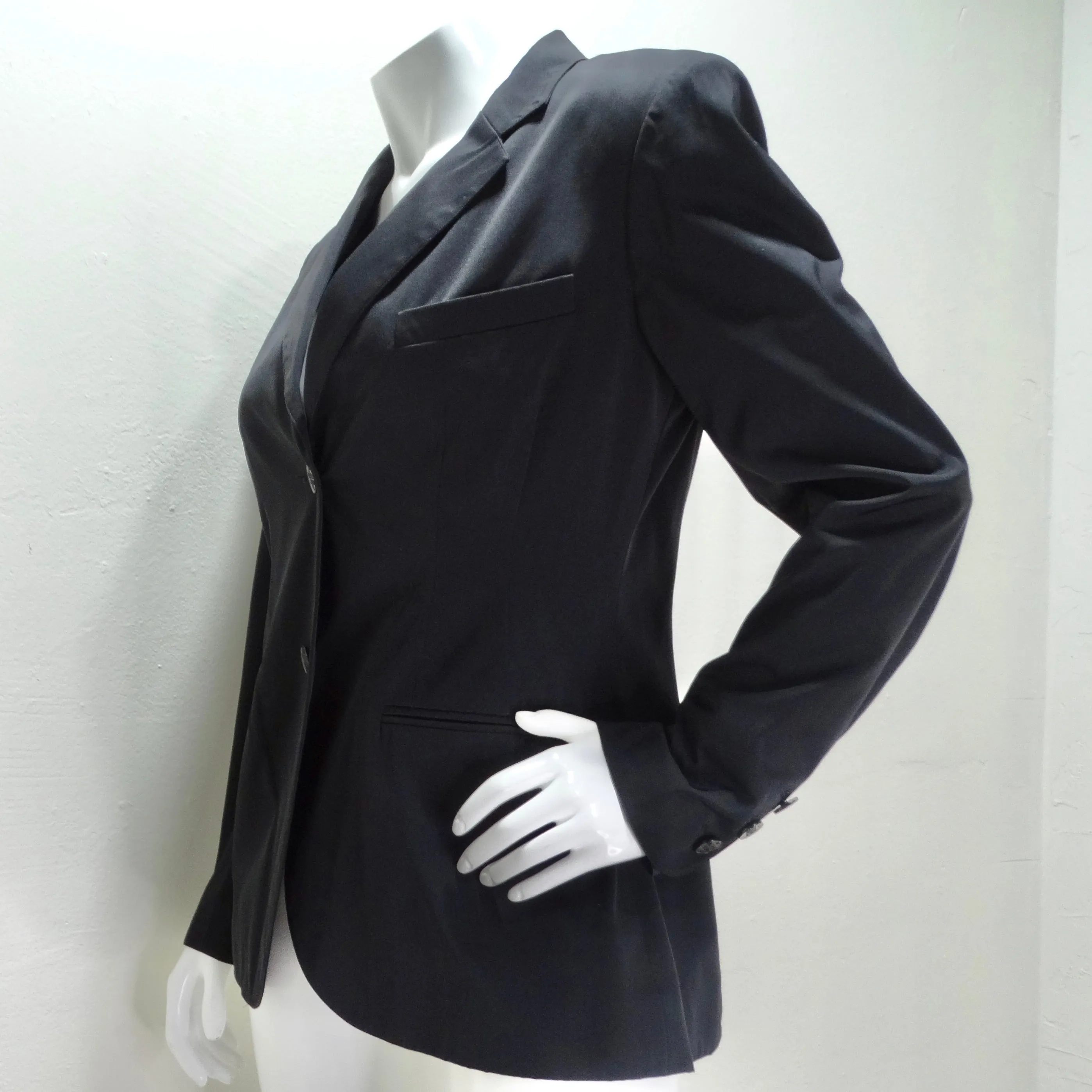 Chanel 1998 Black Blazer