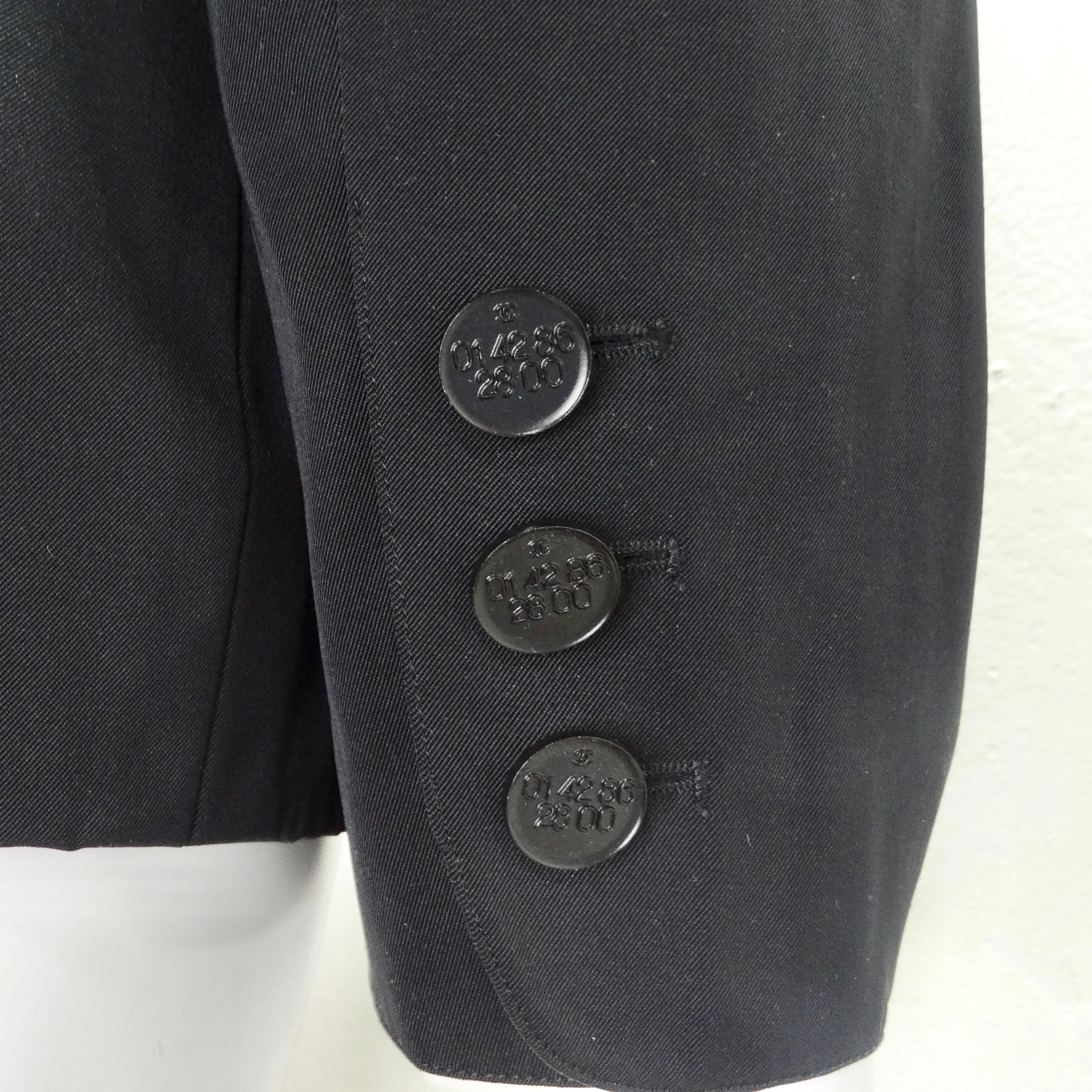 Chanel 1998 Black Blazer