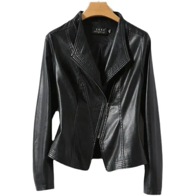 Chic Sheepskin Jacket - Stay Warm & Stylish