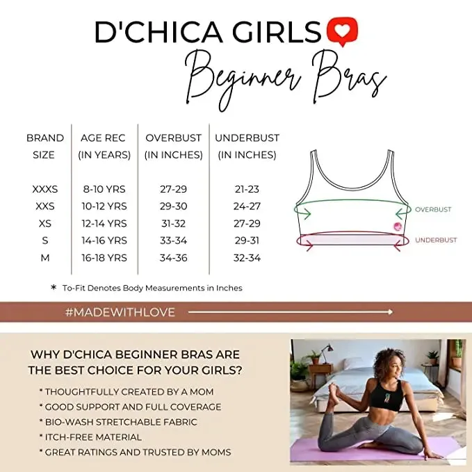 Double-Layer Broad Strap Cotton Gym Bra | Non-Padded Beginner Bra | Star Printed & Solid Bra
