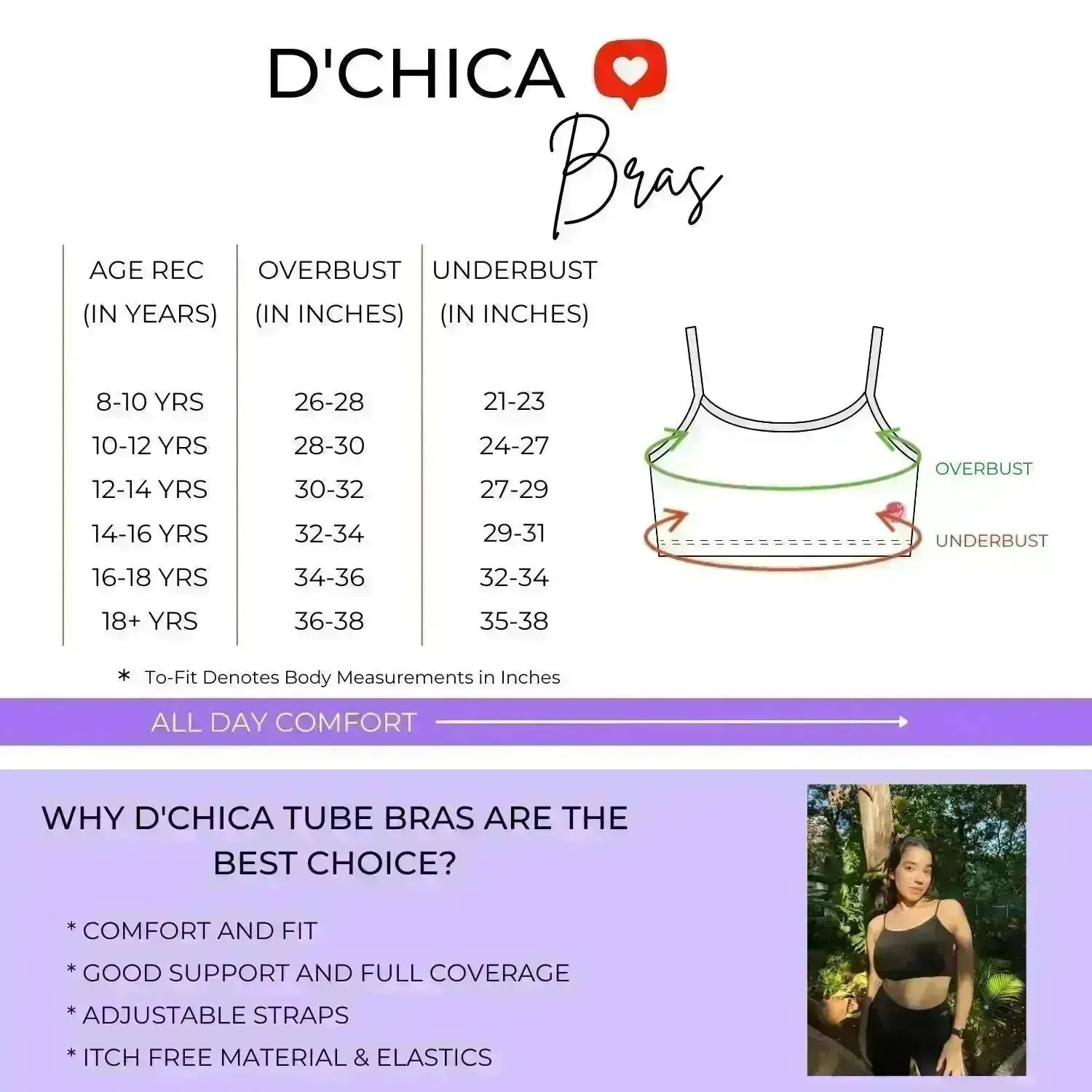 Double-Layer Thin Strap Cotton Sports Bra | Non-Padded Beginner Bra | Kitty Print Bra