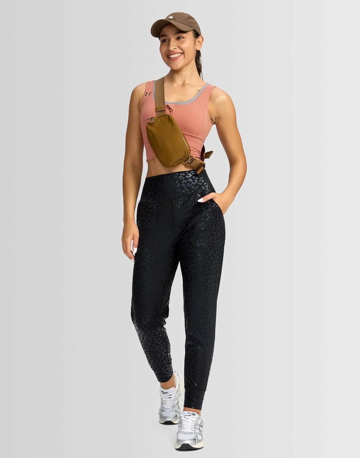 G Gradual Women's Joggers High Waisted Yoga Pants with Pockets Loose Leggings for Women Workout, Athletic, Lounge