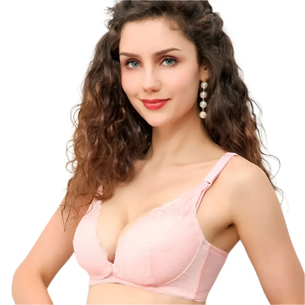 Magic Underwire Lace Breathable Nursing Bra