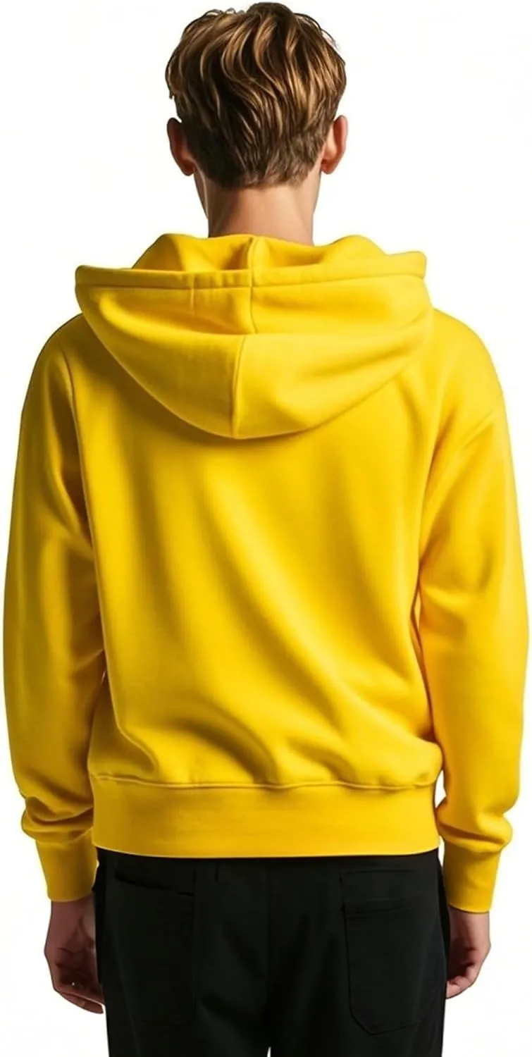 Men's Full Zip Hoodie Fleece Long Sleeve Hooded Sweatshirt Pullover Men Lightweight Athletic Hoodies