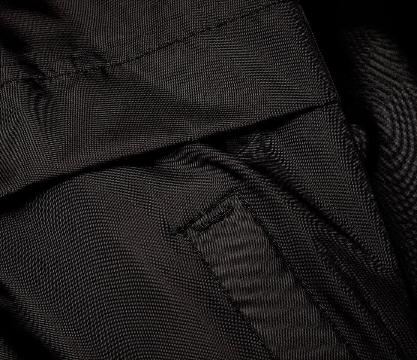 Microfleece Lined Jacket - Black