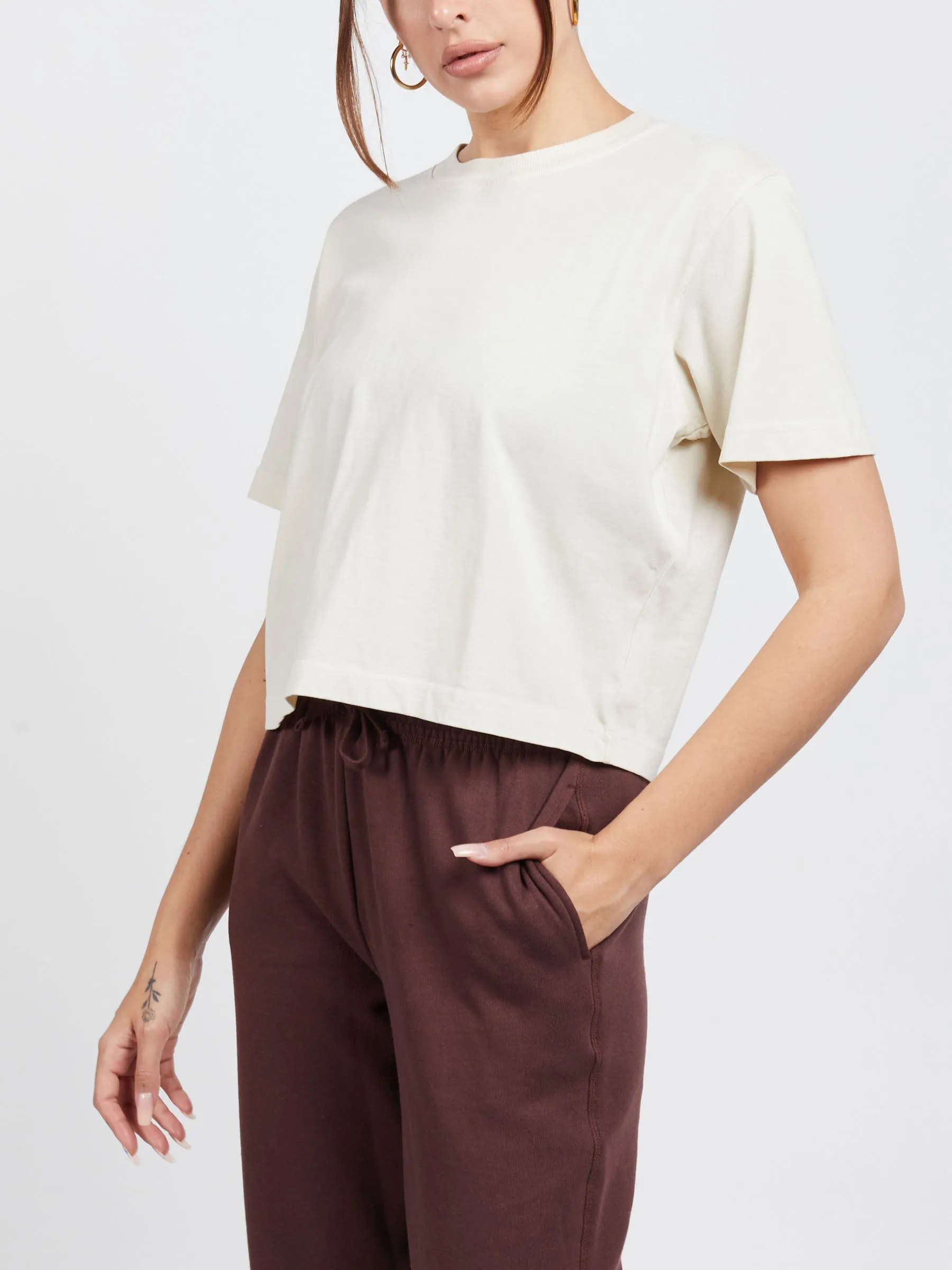 Relaxed Crop Tee