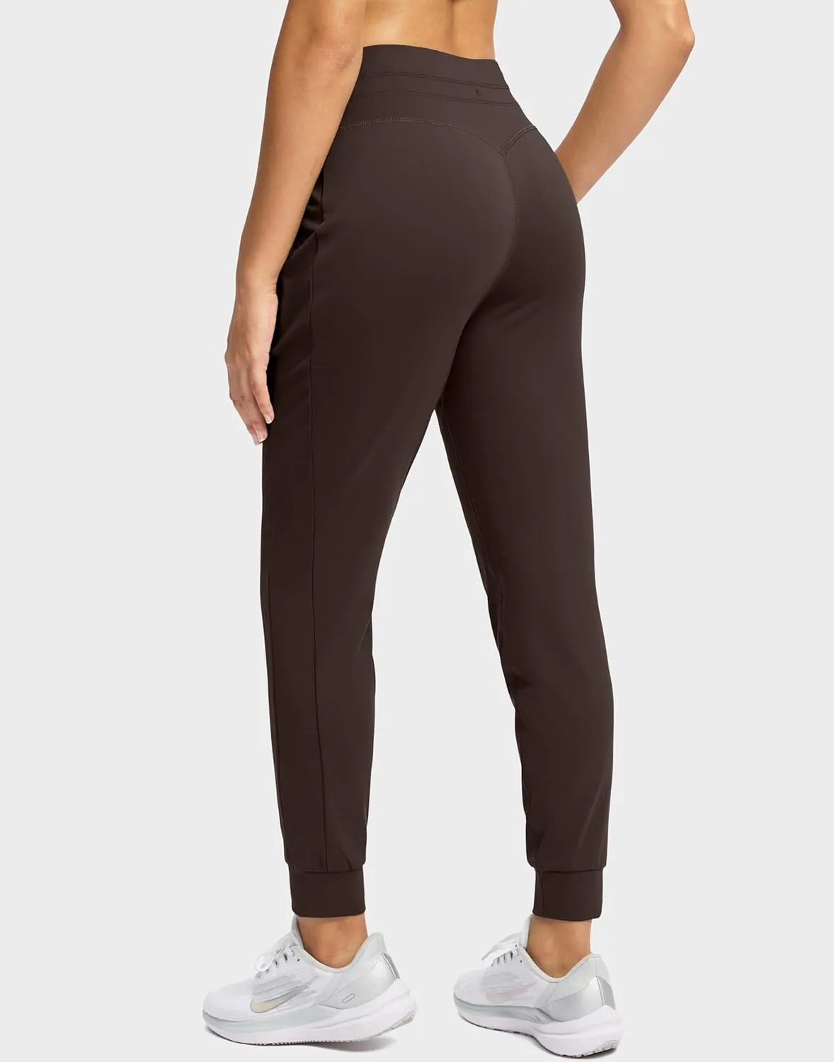 Soothfeel Womens Joggers with Zipper Pockets High Waisted Sweatpants Athletic Leggings Pants for Workout Running Yoga