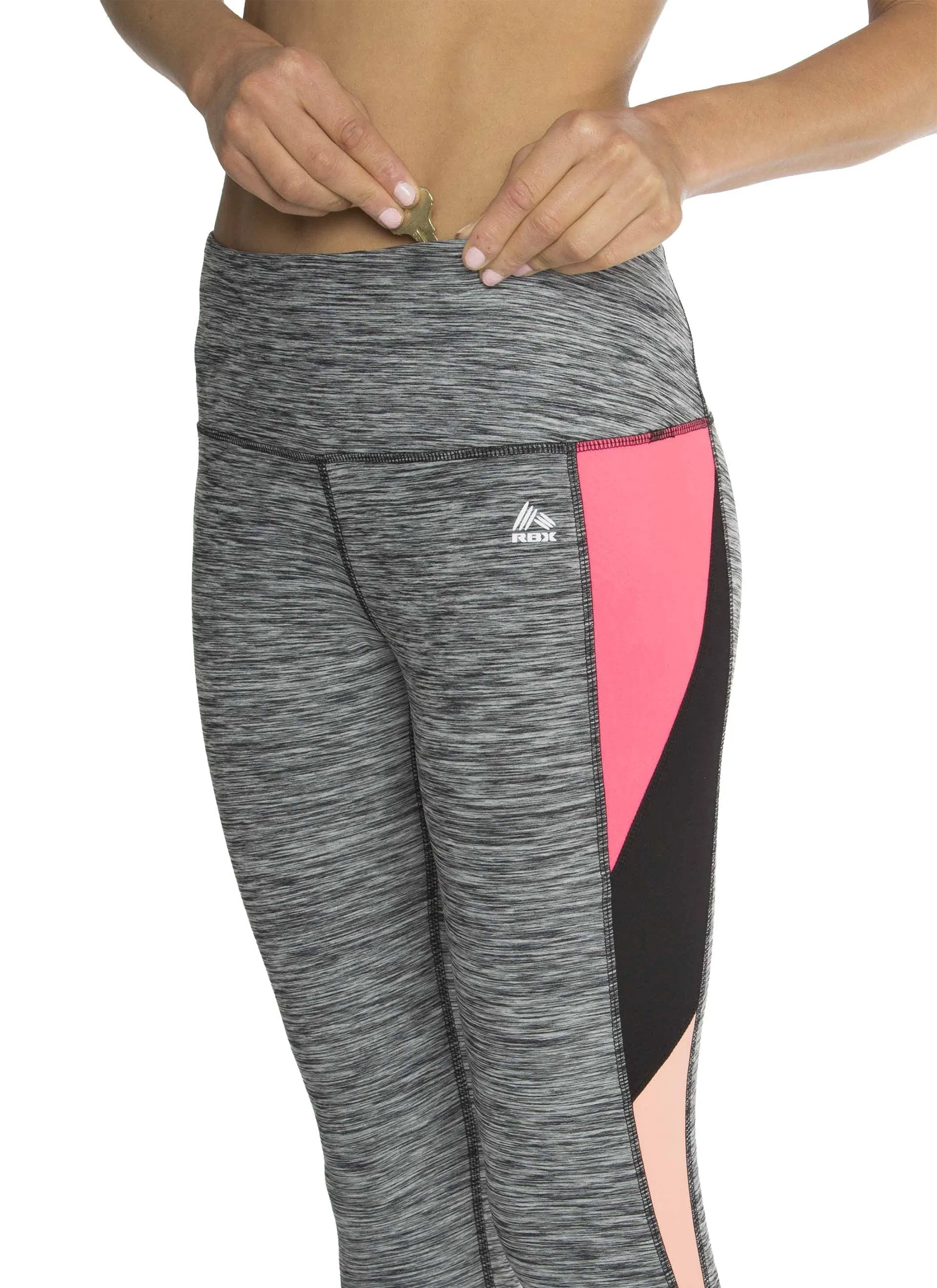 Stratus Contrast Block Capris