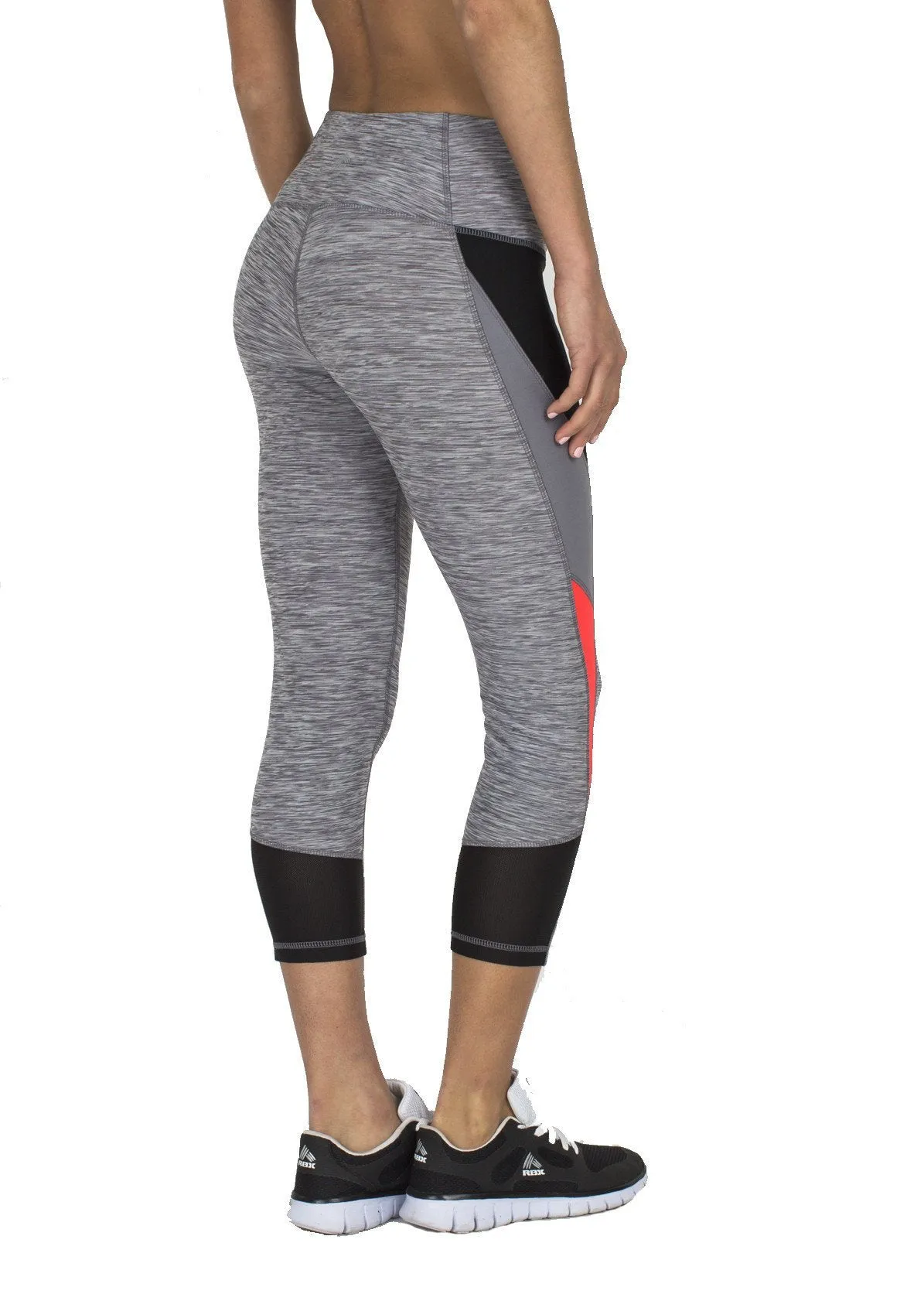 Stratus Contrast Block Capris