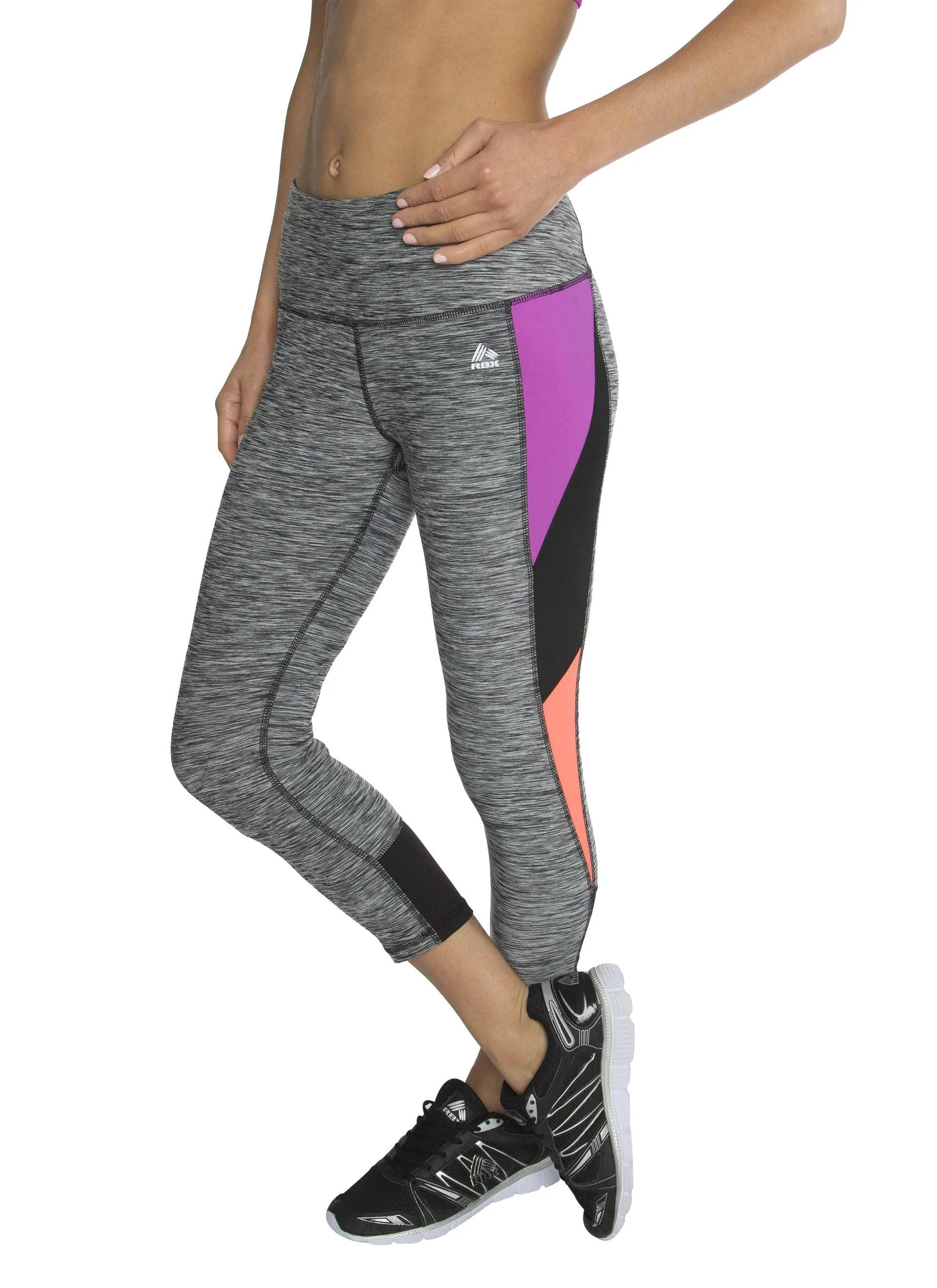Stratus Contrast Block Capris