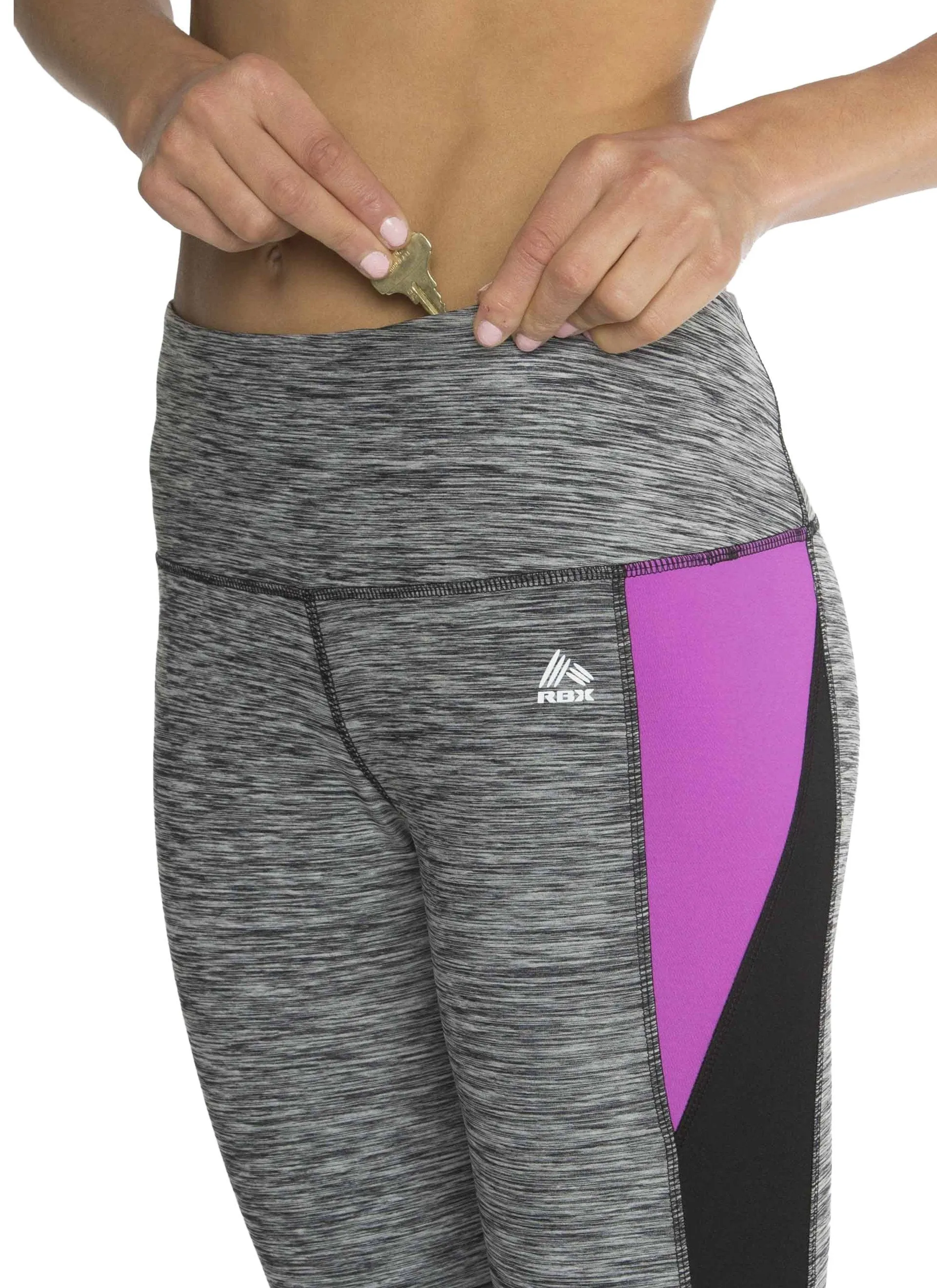 Stratus Contrast Block Capris