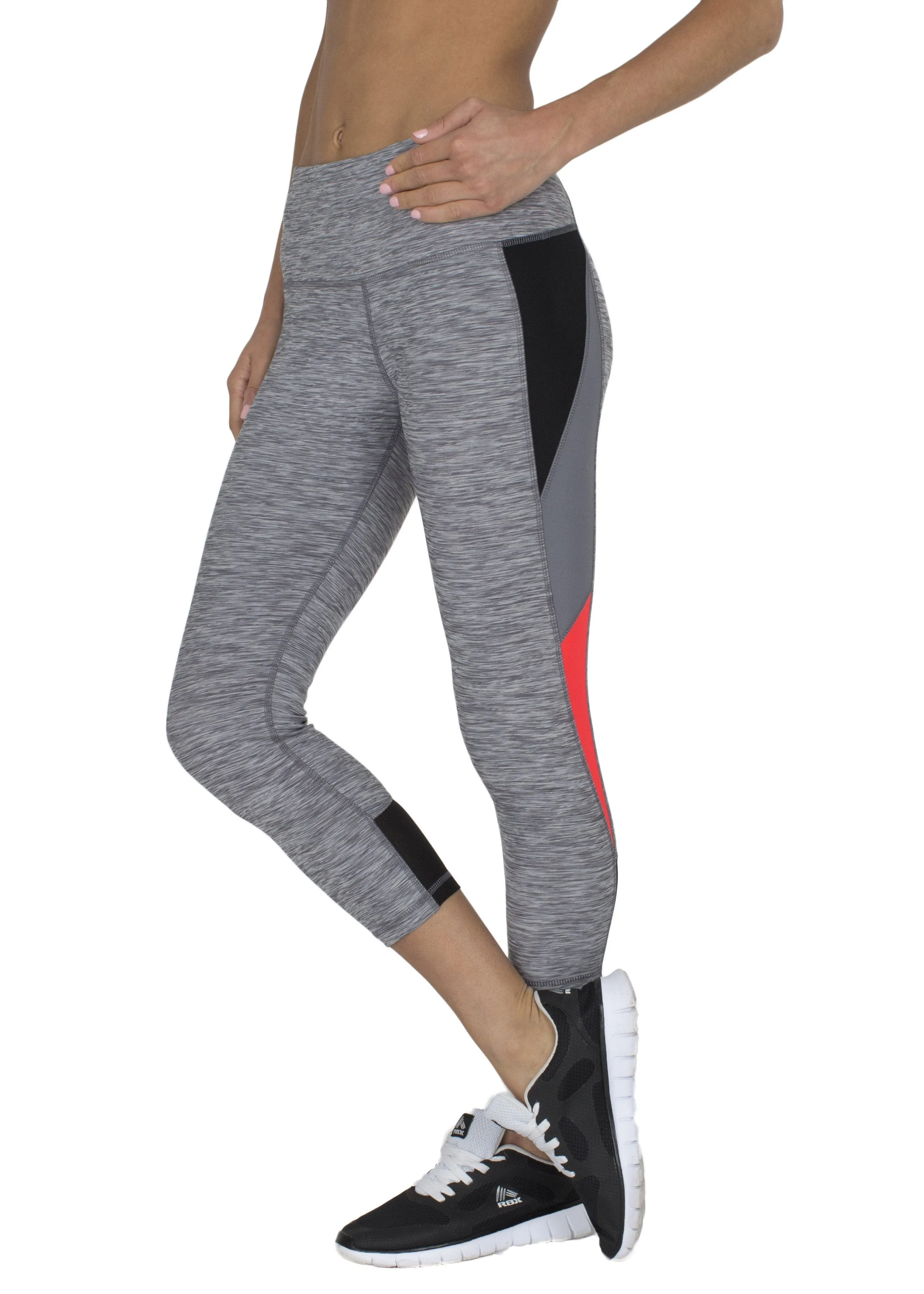 Stratus Contrast Block Capris