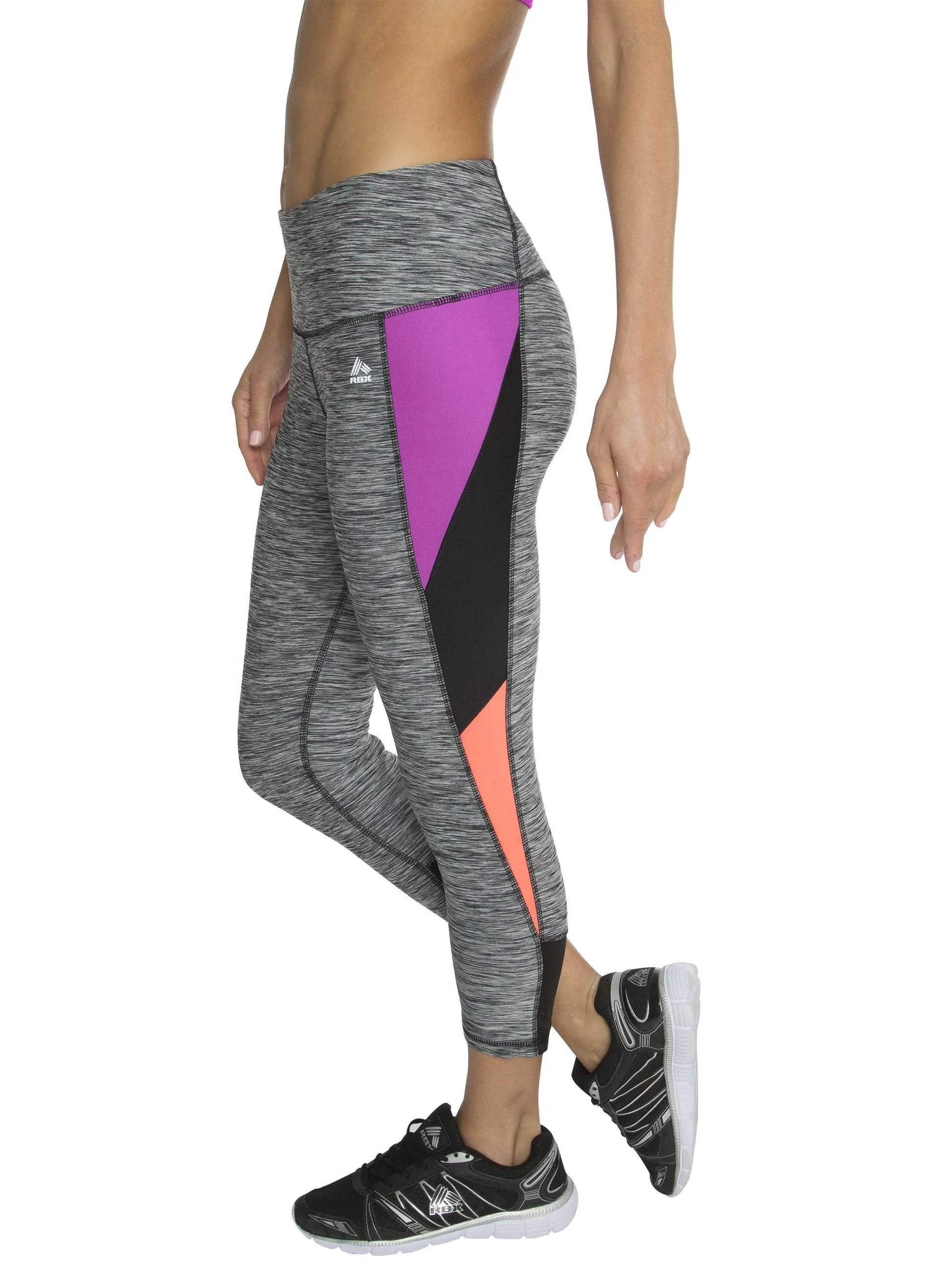 Stratus Contrast Block Capris