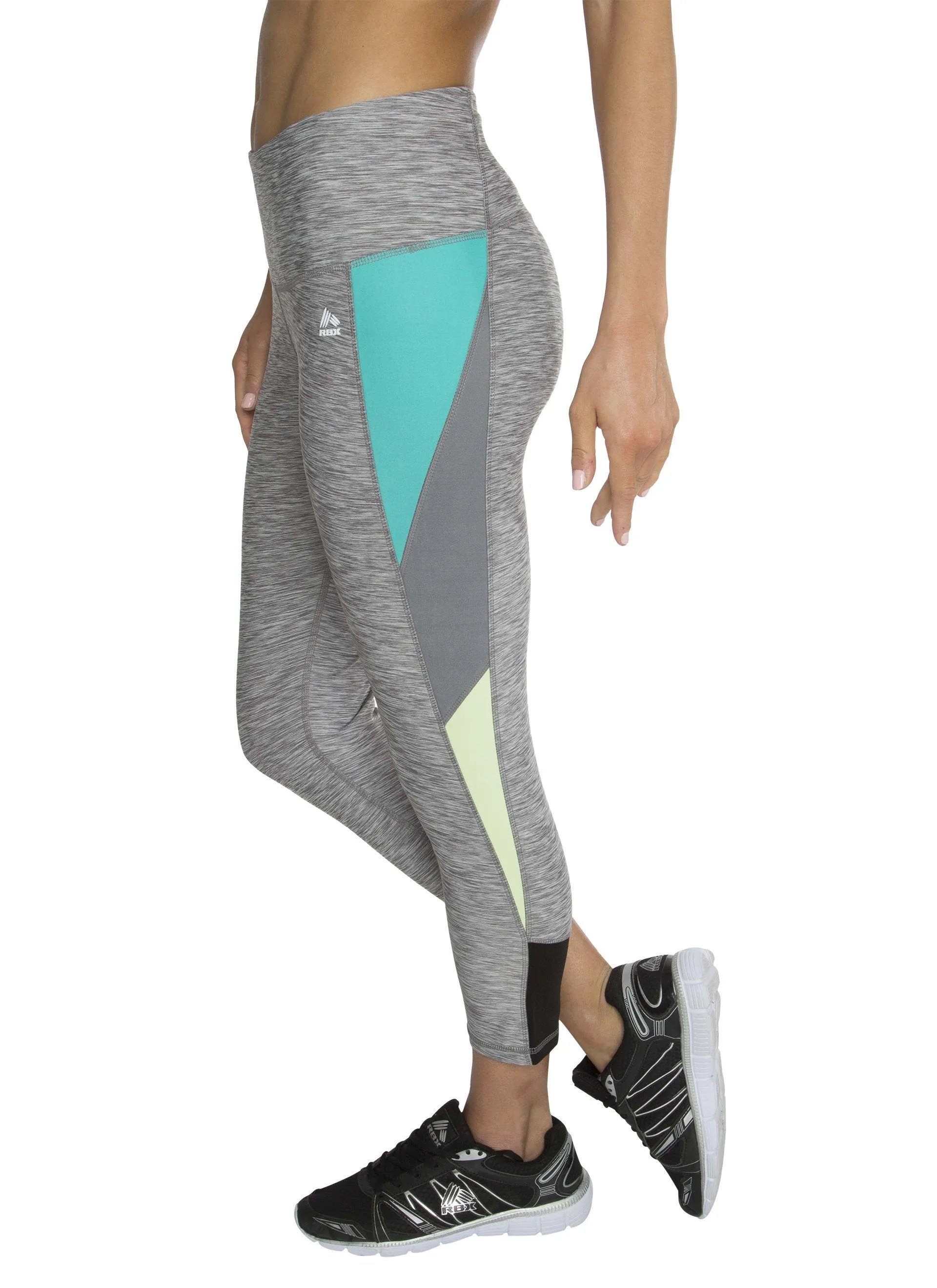 Stratus Contrast Block Capris