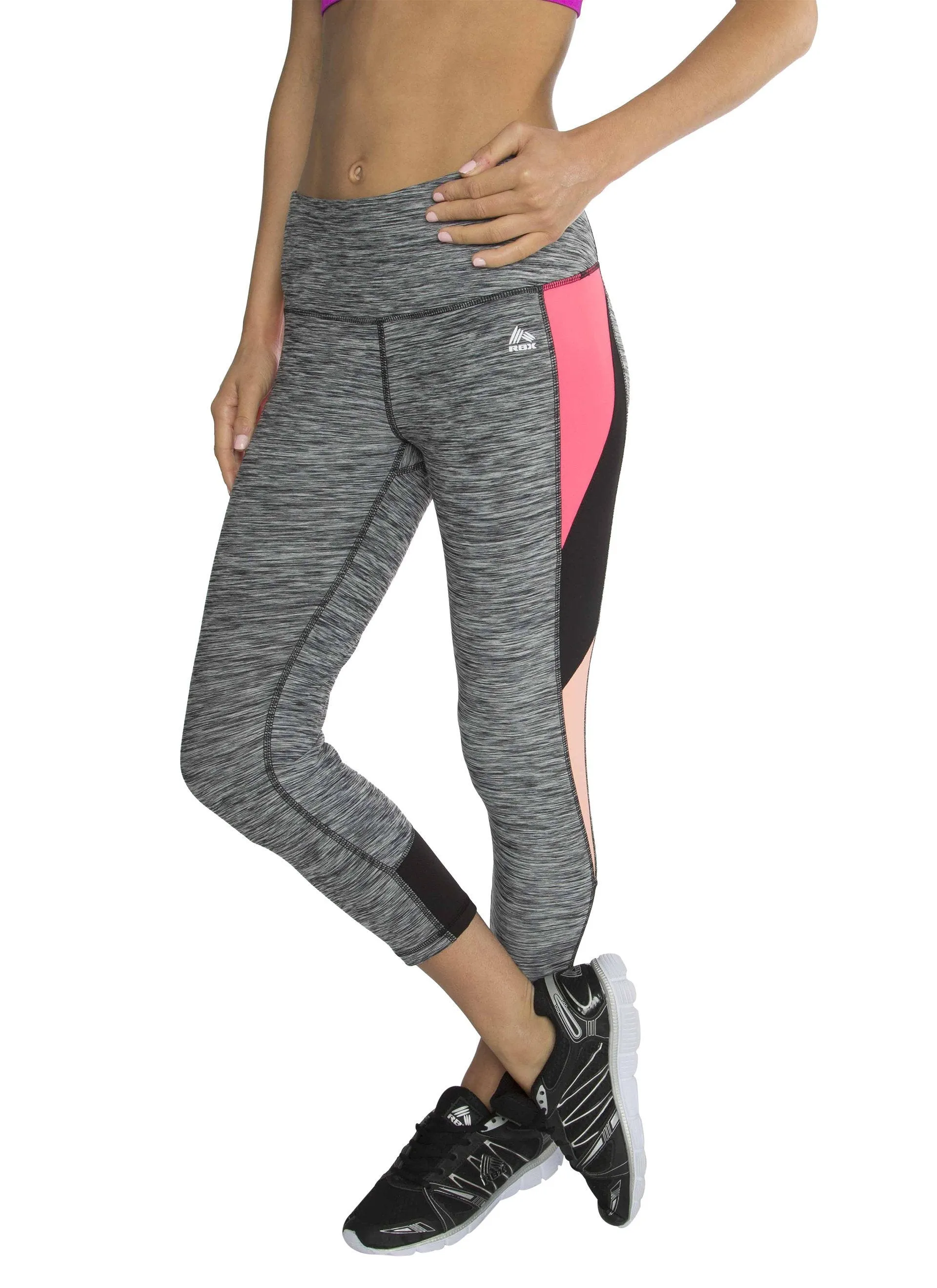 Stratus Contrast Block Capris