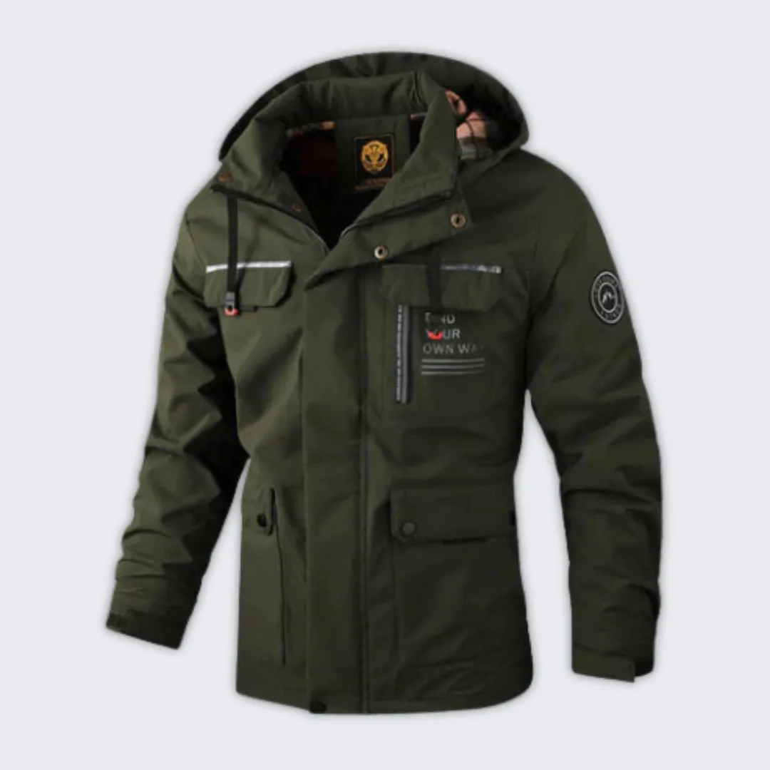 Stylish Winter Jacket - Waterproof Cold Weather Protection
