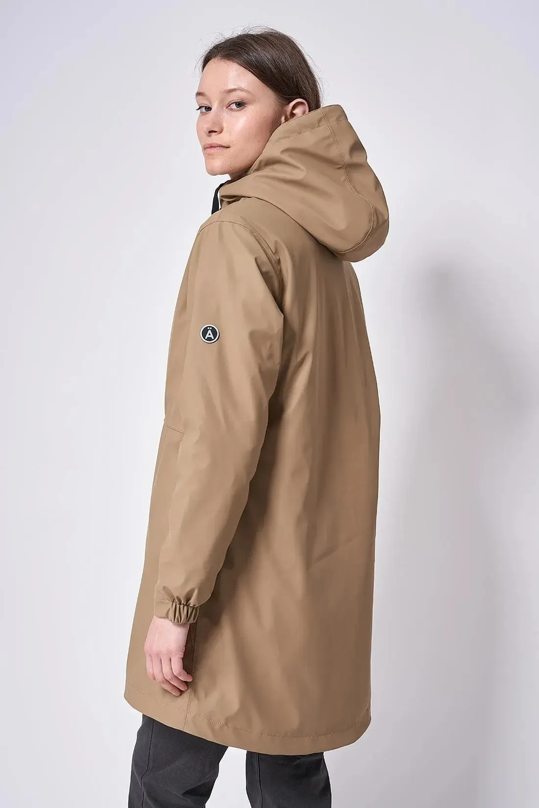 Tanta Vand Waterproof PU coat - Elmwood