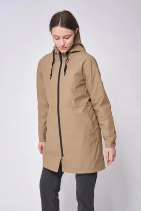 Tanta Vand Waterproof PU coat - Elmwood