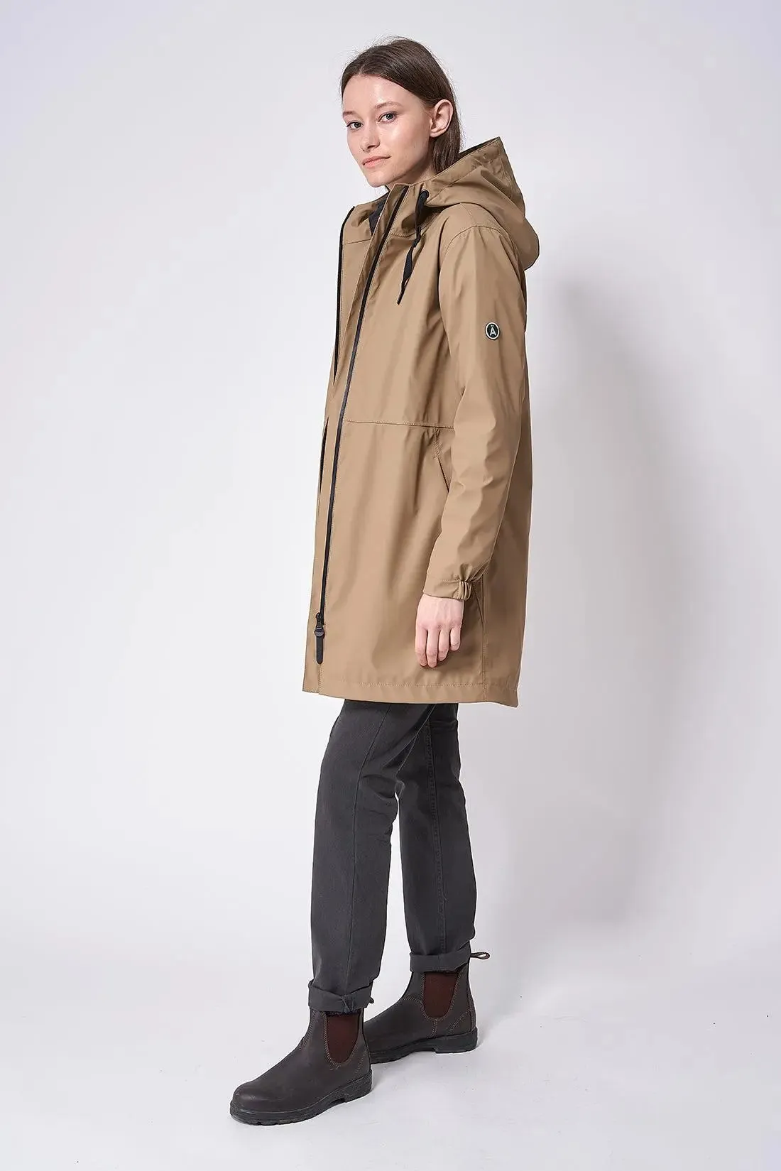 Tanta Vand Waterproof PU coat - Elmwood