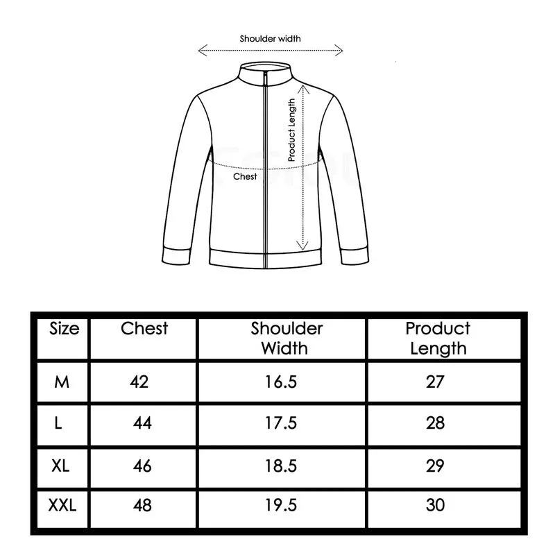 THE CLOWNFISH Men's Activewear Jacket - Stylish, Zipper Design | 3 Pockets | XL | Blue