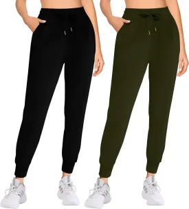 Women's Joggers with Pockets Sweatpants for Women Lounge Workout Jogger Pants for Yoga Running Athletic Leggings